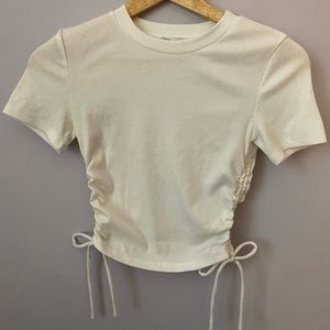 Zara cropped tee
